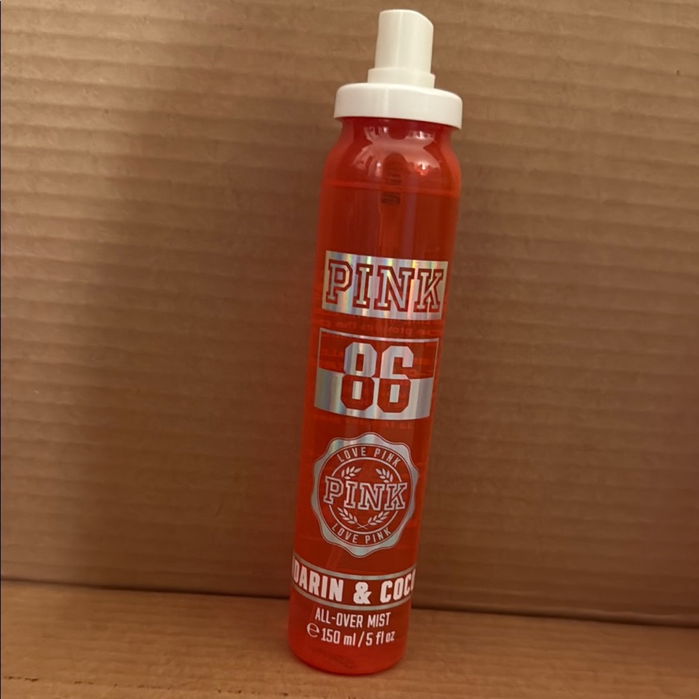 Victoria's Secret PINK 86 Mandarin & Coconut All Over Body Mist Spray 5oz